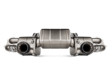 Carica l&#39;immagine nel visualizzatore di Gallery, Akrapovic Slip-On Line with Black Coated Titanium Tips for 2020-2024 Porsche Cayman GT4