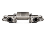 Akrapovic Slip-On Line with Black Coated Titanium Tips for 2020-2024 Porsche Cayman GT4