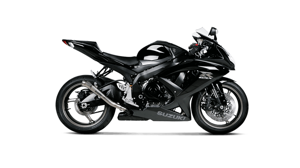 Akrapovic Megaphone Slip-On Exhaust for 2008-2010 Suzuki GSXR 600 / GSXR 750