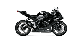 Akrapovic Megaphone Slip-On Exhaust for 2008-2010 Suzuki GSXR 600 / GSXR 750