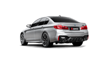 Charger l&#39;image dans la galerie, Akrapovic Slip-On Line (Titanium) for 2018-20 BMW M5