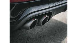 Akrapovic Tail Pipe Set (Carbon) for 2018-2024 Porsche Cayenne V6 E-Hybrid w OPF/GPF