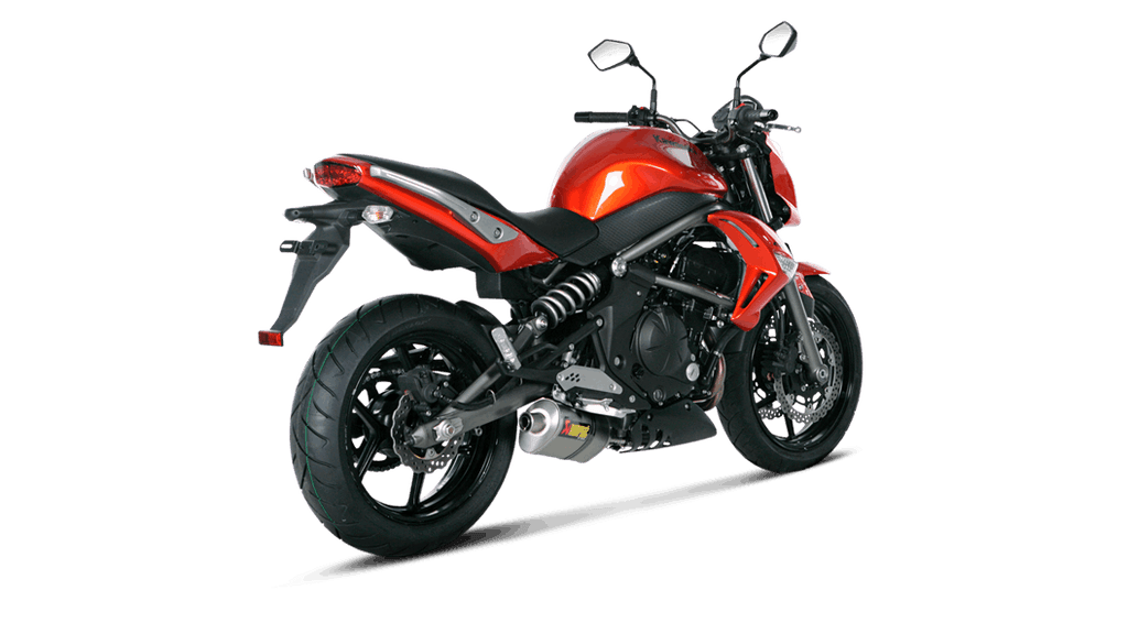 Akrapovic Homologated Slip-On Exhaust Kawasaki Ninja 650R / ER6n 2009-2011 - (MPN # SS-K6SO5-HTT)