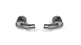 Akrapovic Link Pipe Set w/Catalytic Converter (SS) for 2020+ Porsche 911 Turbo/Turbo S (992)