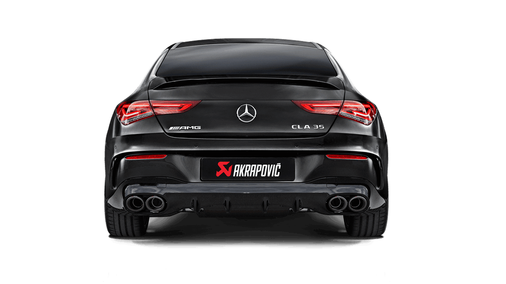 Akrapovic Slip-On Line Titanium Tips for 2019-2024 Mercedes-Benz CLA35 AMG