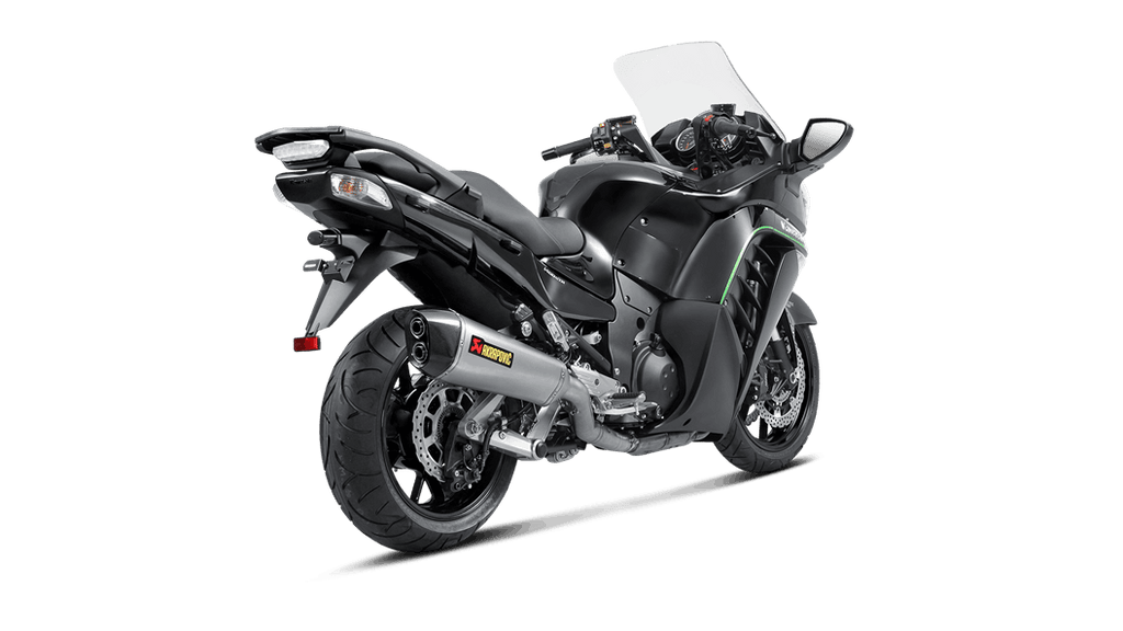 Akrapovic Slip-On Exhaust for 2008-2021 Kawasaki Concours 14