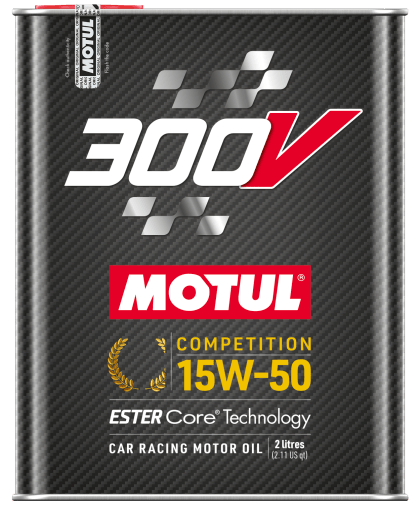 Motul 300V COMPETITION 15W50 Synthetic-ester Racing Oil - 2L image 2