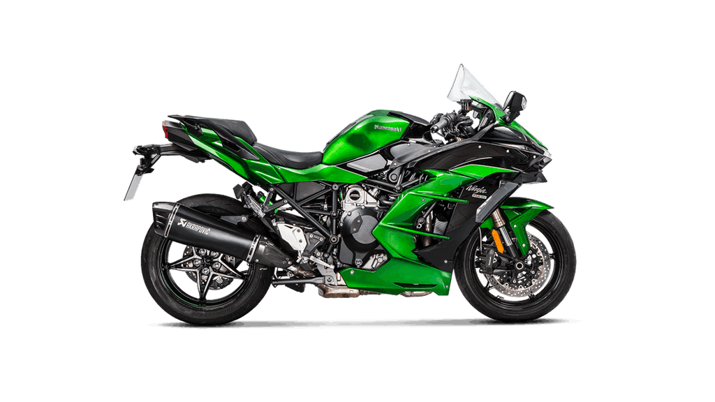 Akrapovic Slip-On Exhaust for 2018-2021 Kawasaki H2 SX