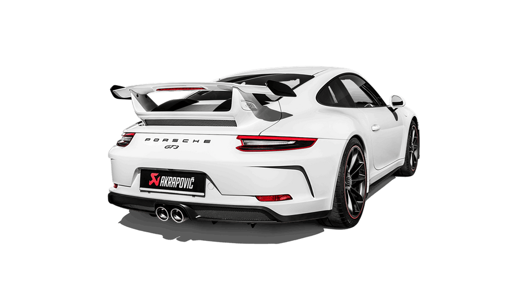 Akrapovic Slip-On Line (Titanium) for 2018-20 Porsche GT3 / RS