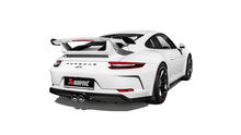 Carica l&#39;immagine nel visualizzatore di Gallery, Akrapovic Slip-On Line (Titanium) for 2018-20 Porsche GT3 / RS