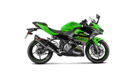 Akrapovic Slip-On Exhaust for 2018-2021 Kawasaki Ninja 400 / Z400