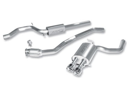 Borla SS S-Type Catback Exhaust System for 2009-16 Audi A4 Quattro