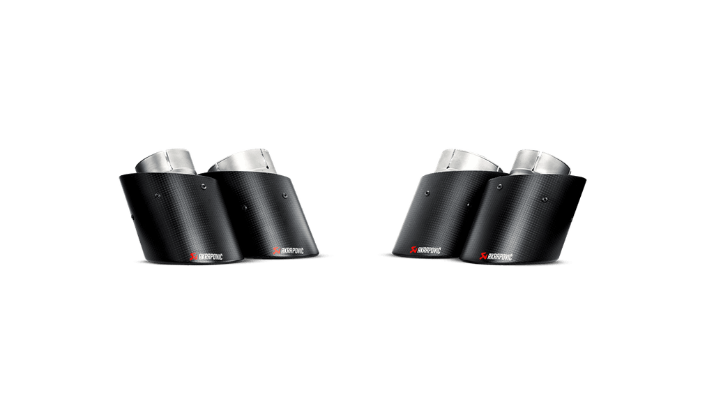 Akrapovic  Evolution Line Cat Back (Titanium) w/ Carbon Tips for Audi S6 (C7)
