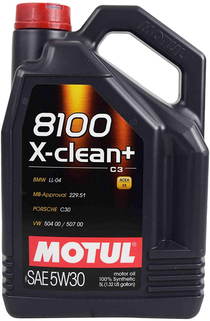 Motul 8100 5W30 X-CLEAN Plus Synthetic Engine Oil image 3