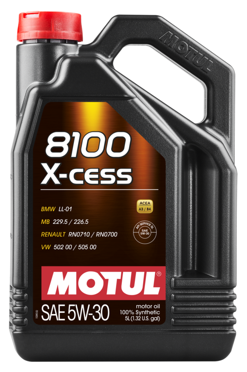 Motul 8100 5W30 X-CESS Synthetic Engine Oil image 2