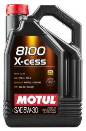 Motul 8100 5W30 X-CESS Synthetic Engine Oil image 2