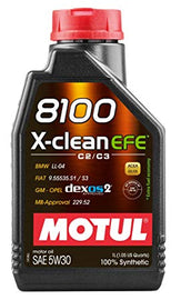 Motul 8100 5W30 X-Clean EFE Synthetic Engine Oil image 1