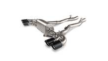 Carica l&#39;immagine nel visualizzatore di Gallery, Akrapovic Slip-On Line (Titanium) with Carbon Tips for 2020-2024 BMW M8 Coupe/Cabrio w/OPF/GPF
