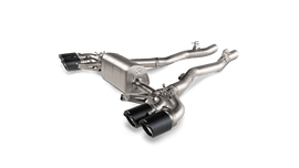 Akrapovic Slip-On Line Titanium/Carbon Fiber Tips for 2020-2024 BMW M8 Gran Coupe w/OPF
