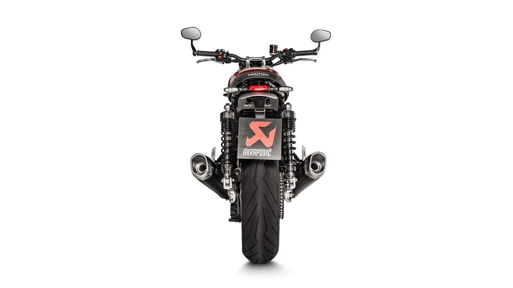 Akrapovic Slip-On Exhaust Triumph Speed Twin / Thruxton 1200 / R