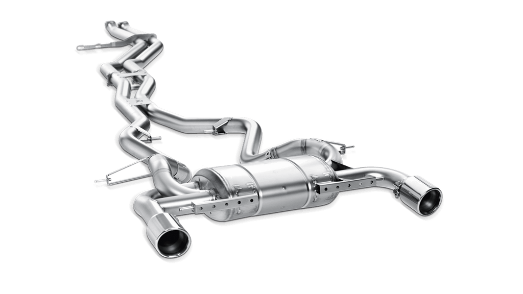 Akrapovic Evolution Line Cat Back Exhaust for 2007-12 BMW 335i (E90, E91)