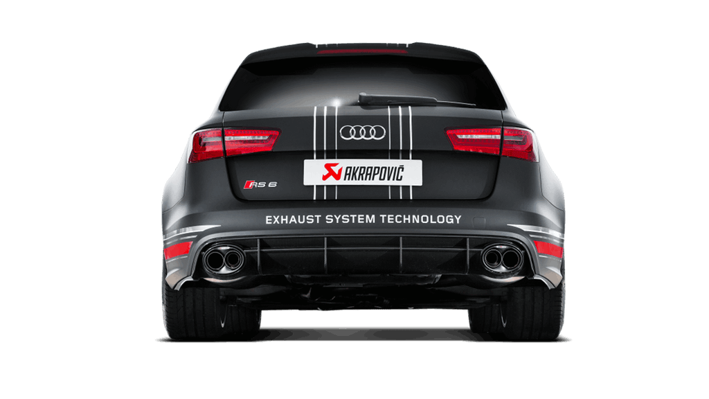 Akrapovic 14-17 Audi RS6 Avant (C7) Evolution Line Cat Back (Titanium) w/ Carbon Tips