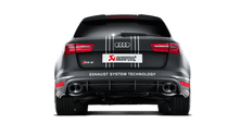 Load image into Gallery viewer, Akrapovic 14-17 Audi RS6 Avant (C7) Evolution Line Cat Back (Titanium) w/ Carbon Tips