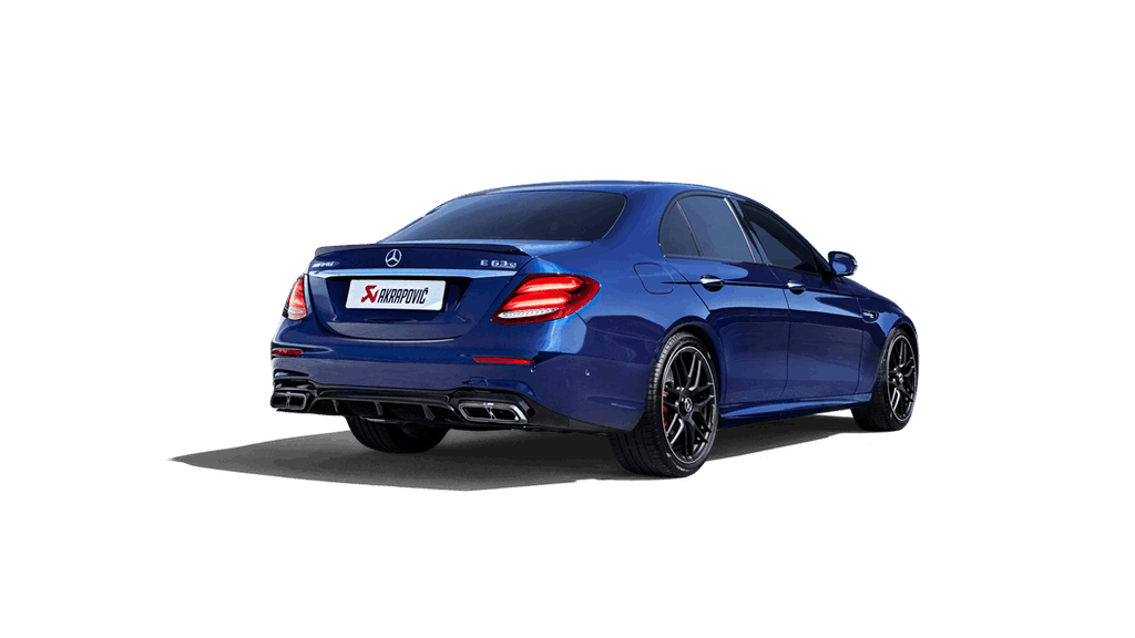 Akrapovic Evolution Line Cat Back (Titanium) w/o Tips for 2017-20 Mercedes Benz E63/ Estate (W213/ S213)