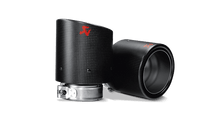 Load image into Gallery viewer, Akrapovic 09-12 Volkswagen Golf GTD (VI) Tail Pipe Set (Carbon)