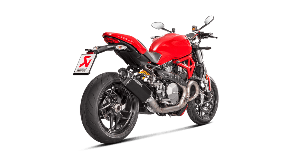 Akrapovic Slip-On Exhaust For 2017-2020 Ducati Monster 1200 / R / S / 821