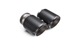Akrapovic Tail Pipe Set (Carbon) for 2021-2024 BMW M3/M4 and M2