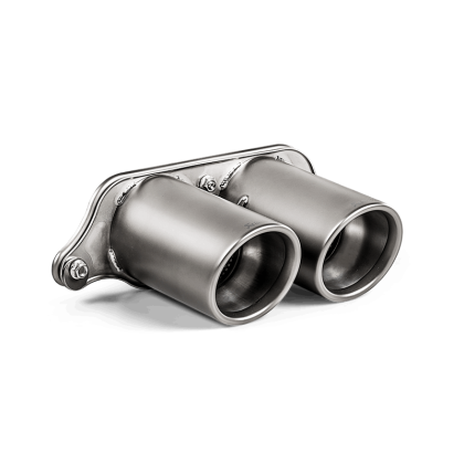 Akrapovic Slip-On Line with Titanium Tail Pipe Set for 2018-19 Porsche GT3 RS