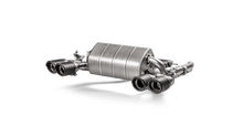 Carica l&#39;immagine nel visualizzatore di Gallery, Akrapovic Slip-On Line (Titanium) w/Carbon Fiber Tips for 2018-2024 BMW M2 Competition/M2 CS