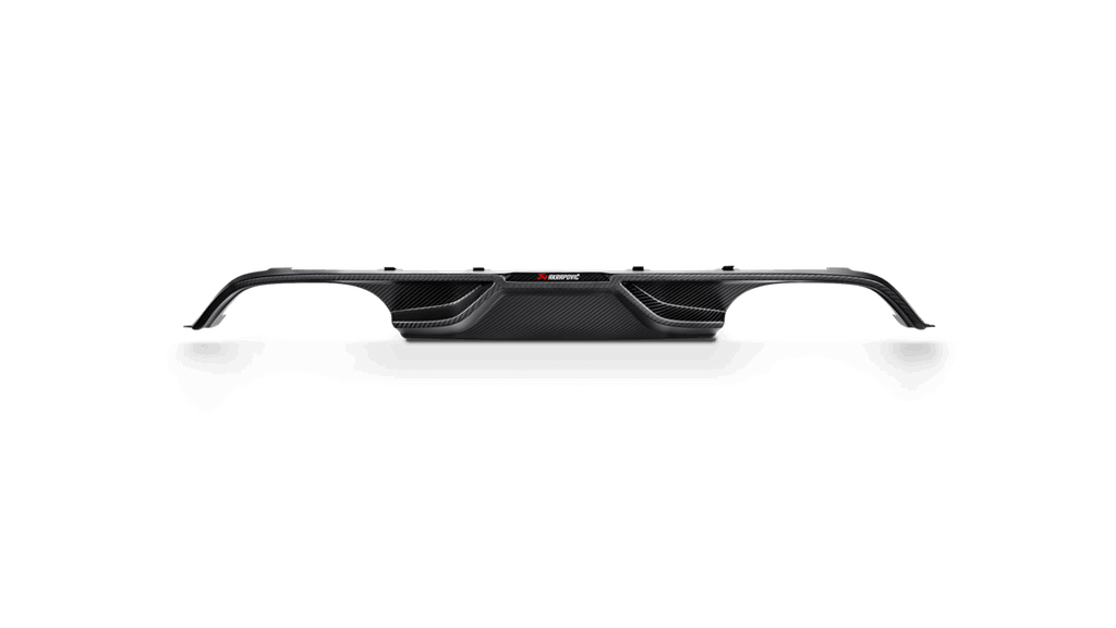 Akrapovic Matte Rear Carbon Fiber Diffuser for 2015-18 BMW X5M X6M