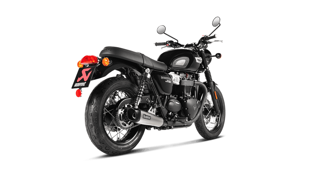 Akrapovic Slip-On Exhaust Triumph Bonneville T100 / T120