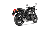 Charger l&#39;image dans la galerie, Akrapovic Slip-On Exhaust Triumph Bonneville T100 / T120