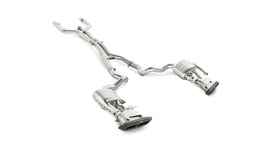 Akrapovic Evolution Line Cat Back (Titanium) w/ Carbon Tips (Req. Link Pipe) for 2015-17 AMG C63 Sedan/Estate