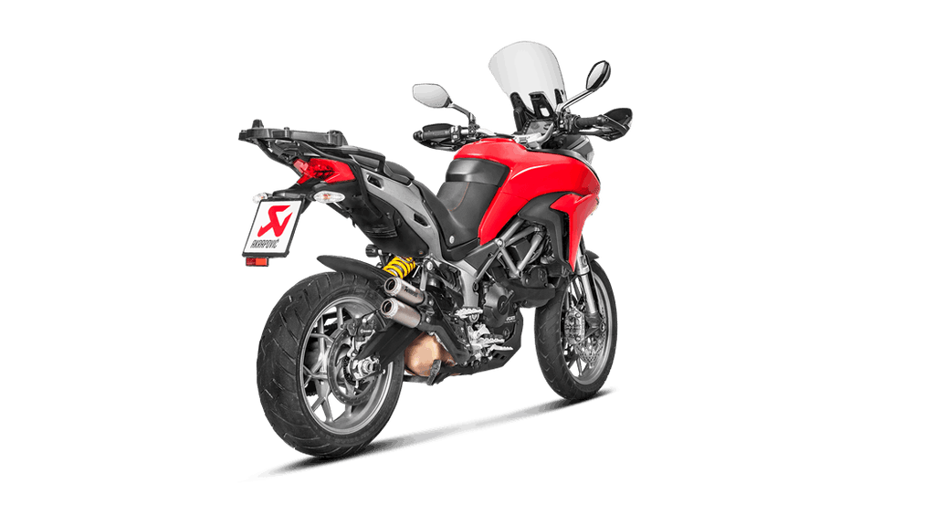 Akrapovic GP Slip-On Exhaust for 2017-2021 Ducati Multistrada 950 / 1200 Enduro