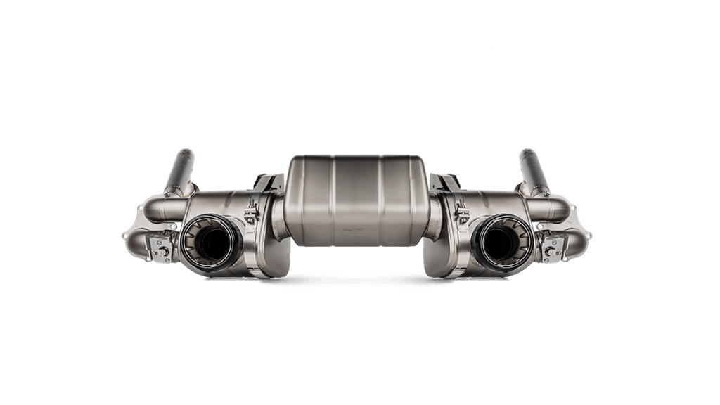 Akrapovic Link-Pipe Set (Titanium / Option 1) for 2020+ Porsche Cayman GT4 (718)