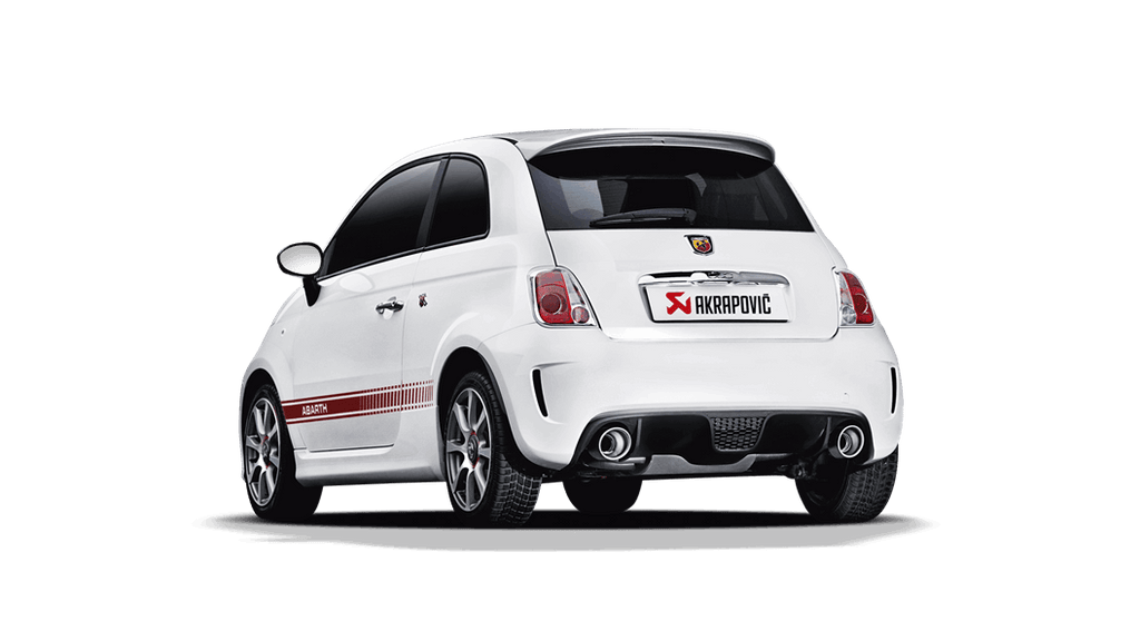 Akrapovic Slip-On Line for 2008-20 Fiat Abarth 500/595C/Turismo 1.4L