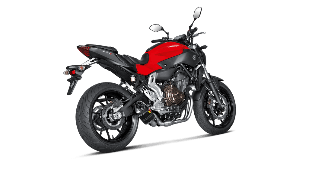 Akrapovic Racing Exhaust System for 2015-2021 Yamaha FZ-07 / MT-07 image 3