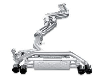 Akrapovic Evolution Line Cat Back (Titanium) w/ Carbon Tips for  BMW 1 Series M Coupe (E82)