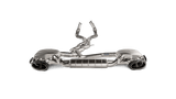 Akrapovic Evolution Line Cat Back (Titanium) with Link Pipe Set for 2020+ Audi RS6 Avant (C8)