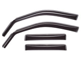 WeatherTech Front and Rear Side Window Deflectors - Dark Smoke For Mitsubishi Outlander Sport 2011+