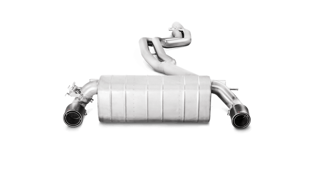 Akrapovic Evolution Line Cat Back (SS) w/ Carbon Tips (Req. Link Pipe) for 2016-20 BMW M240i (F22,F23)