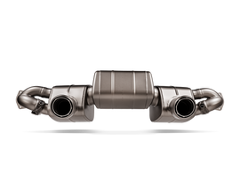 Akrapovic Slip-On Race Line (Titanium) for 2022-2024 Porsche Cayman GT4RS 718