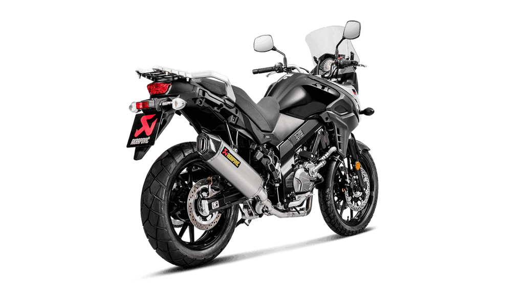 Akrapovic Slip-On Exhaust for 2017-2020Suzuki V-Strom 650