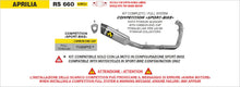 Load image into Gallery viewer, Arrow Pista Titanium Full Competition &quot;Sport Bike&quot; Exhaust for 2025+ Aprilia RS660, Tuono 660 img1