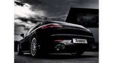 Laden Sie das Bild in den Galerie-Viewer, Akrapovic 14-15 Porsche Panamera Turbo (970) Evolution Line Cat Back (Titanium) w/ Titanium Tips