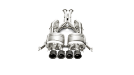 Akrapovic 14-17 Chevrolet Corvette Stingray (C7) Evolution Line Cat Back (Titanium) w/ Carbon Tips